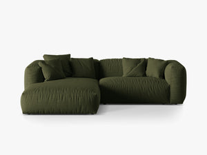 Compact Corner Sofa with Deep Seating & Soft Comfort W280