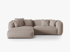 Compact Corner Sofa with Deep Seating & Soft Comfort W280