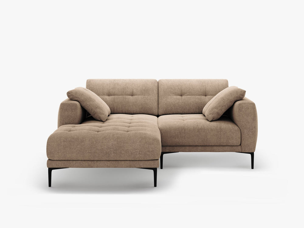 Compact Corner Sofa – Modern L-Shape Couch with Deep Seating W205