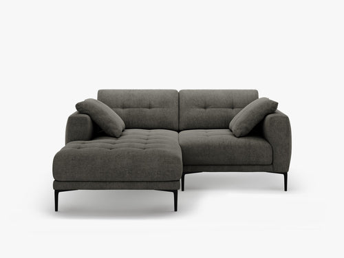 Compact Corner Sofa – Modern L-Shape Couch with Deep Seating W205