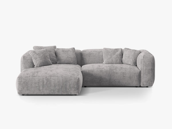 Compact Corner Sofa with Deep Seating & Soft Comfort W280