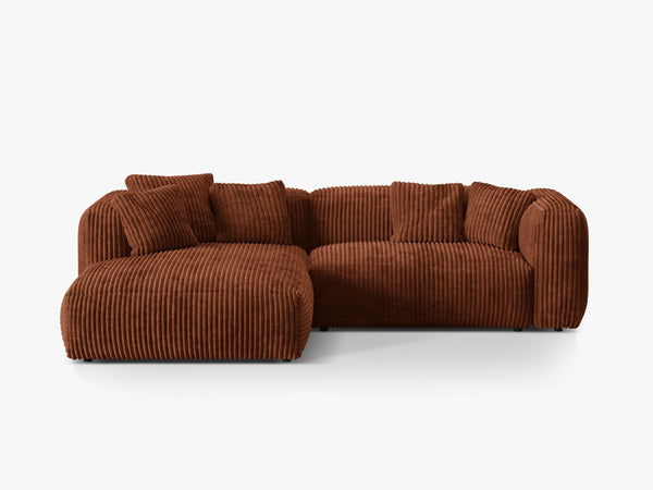 Compact Corner Sofa with Deep Seating & Soft Comfort W280
