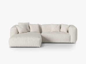 Compact Corner Sofa with Deep Seating & Soft Comfort W280