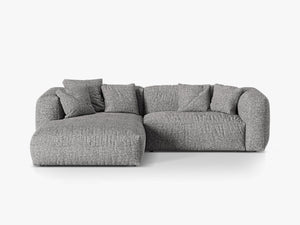 Compact Corner Sofa with Deep Seating & Soft Comfort W280