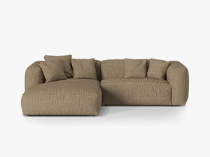 Compact Corner Sofa with Deep Seating & Soft Comfort W280