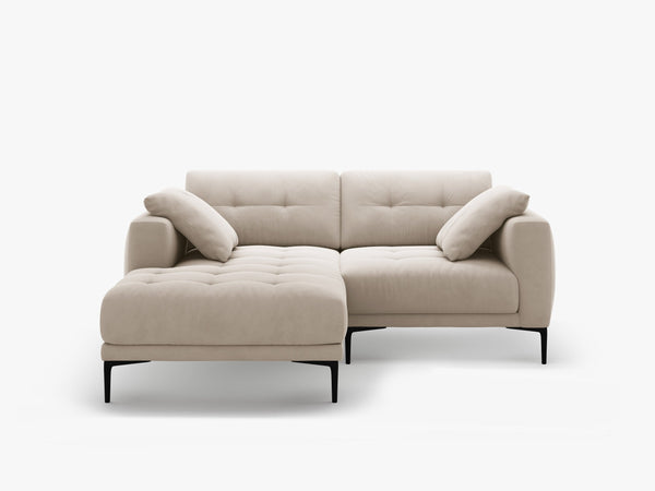 Compact Corner Sofa – Modern L-Shape Couch with Deep Seating W205