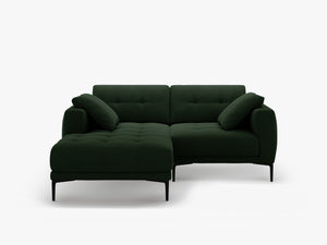 Compact Corner Sofa – Modern L-Shape Couch with Deep Seating W205