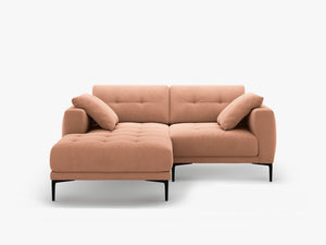 Compact Corner Sofa – Modern L-Shape Couch with Deep Seating W205