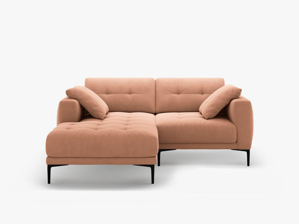 Compact Corner Sofa – Modern L-Shape Couch with Deep Seating W205