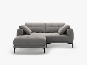 Compact Corner Sofa – Modern L-Shape Couch with Deep Seating W205