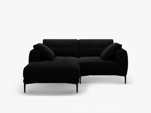 Compact Corner Sofa – Modern L-Shape Couch with Deep Seating W205