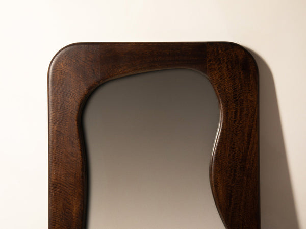 Organic Wall Mirror – Modern Decorative Wooden Frame Mirror