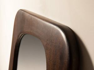 Organic Wall Mirror – Modern Decorative Wooden Frame Mirror