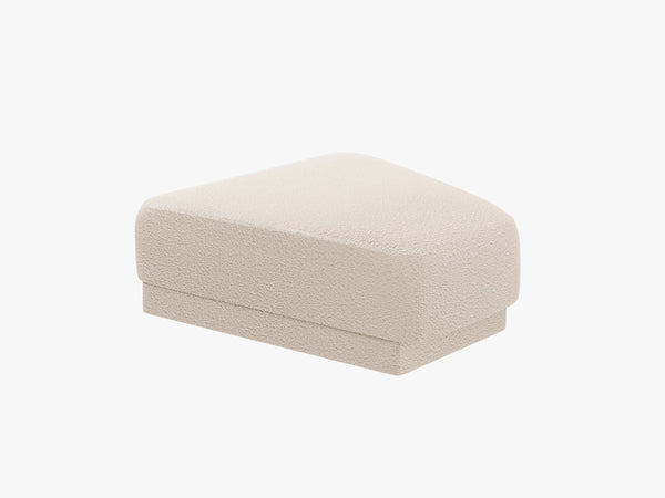 Modular Sofa Pouf – Upholstered Corner Seating Ottoman W79