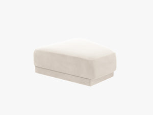 Modular Sofa Pouf – Upholstered Corner Seating Ottoman W79