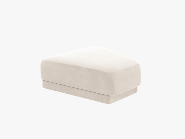 Modular Sofa Pouf – Upholstered Corner Seating Ottoman W79