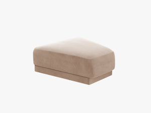 Modular Sofa Pouf – Upholstered Corner Seating Ottoman W79