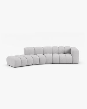 Modular Sofa with Curved Design & Modern Comfort W335