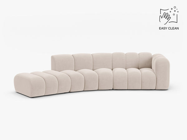 Modular Sofa with Curved Design & Modern Comfort W335
