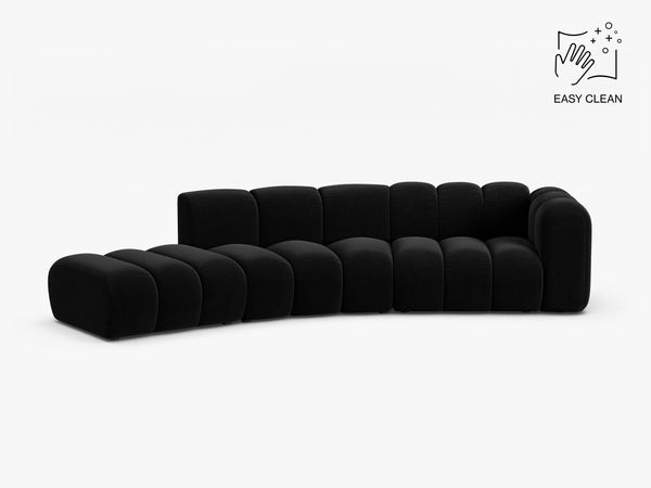 Modular Sofa with Curved Design & Modern Comfort W335