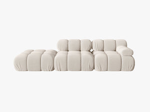 Modular 4-Seater Sofa with Rounded Design & Soft Comfort W282