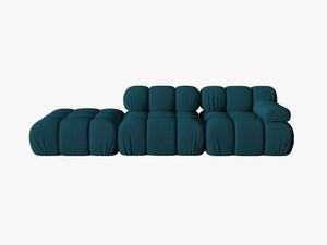 Modular 4-Seater Sofa with Rounded Design & Soft Comfort W282