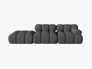 Modular 4-Seater Sofa with Rounded Design & Soft Comfort W282