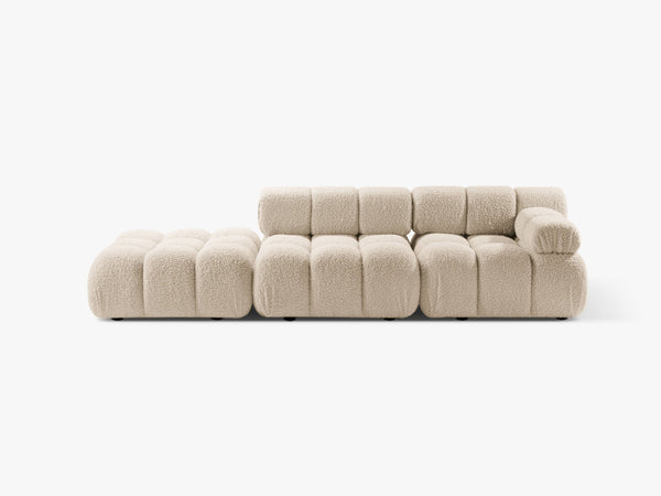 Modular 4-Seater Sofa with Rounded Design & Soft Comfort W282