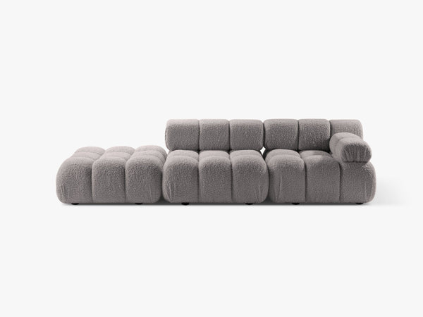 Modular 4-Seater Sofa with Rounded Design & Soft Comfort W282
