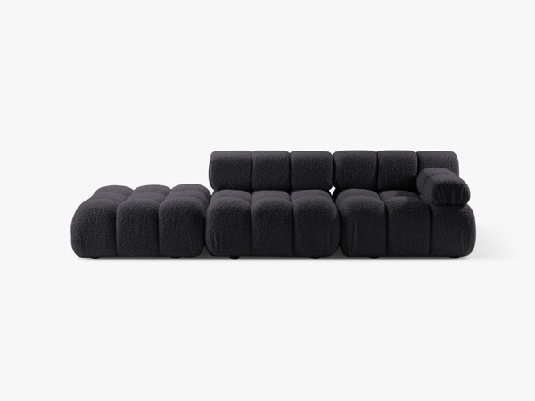 Modular 4-Seater Sofa with Rounded Design & Soft Comfort W282