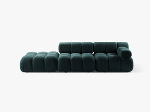 Modular 4-Seater Sofa with Rounded Design & Soft Comfort W282
