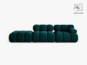 Modular 4-Seater Sofa with Rounded Design & Soft Comfort W282