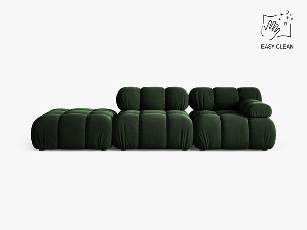 Modular 4-Seater Sofa with Rounded Design & Soft Comfort W282
