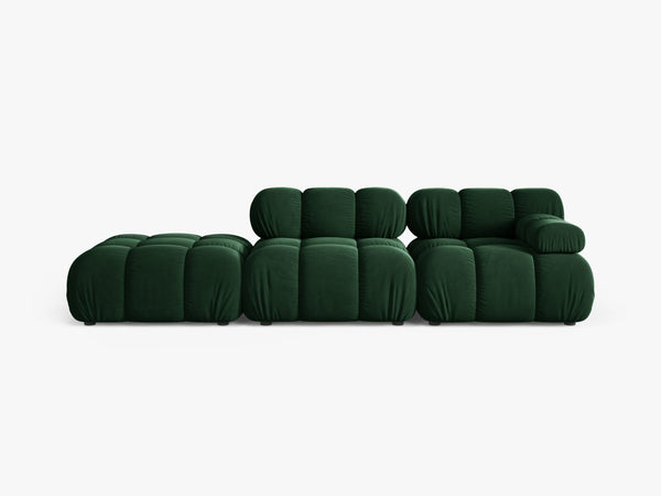 Modular 4-Seater Sofa with Rounded Design & Soft Comfort W282