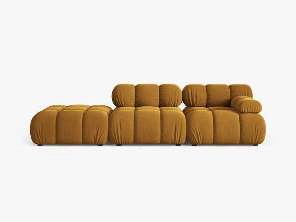 Modular 4-Seater Sofa with Rounded Design & Soft Comfort W282