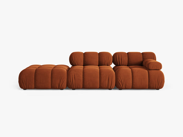 Modular 4-Seater Sofa with Rounded Design & Soft Comfort W282