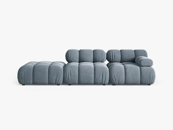 Modular 4-Seater Sofa with Rounded Design & Soft Comfort W282