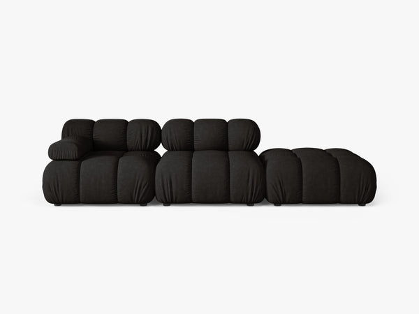 Modular 4-Seater Sofa with Rounded Design & Soft Comfort W282