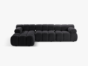 Modular Corner Sofa with Rounded Design & Flexible Layout W282