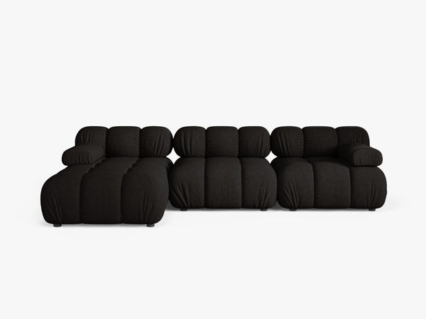 Modular Corner Sofa with Rounded Design & Flexible Layout W282