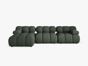 Modular Corner Sofa with Rounded Design & Flexible Layout W282