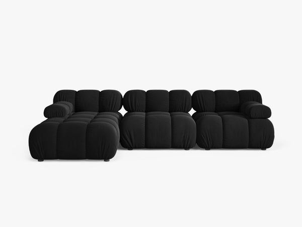 Modular Corner Sofa with Rounded Design & Flexible Layout W282