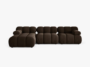 Modular Corner Sofa with Rounded Design & Flexible Layout W282