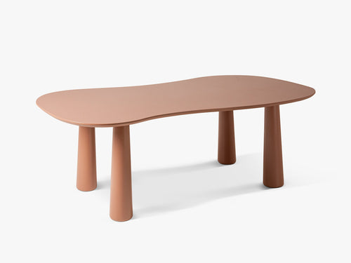 Modern Dining Table with Organic Shape & Unique Design