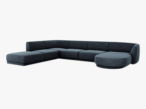 U-Shaped Modular Panoramic Sofa – Spacious Seating with Medium-Firm Support W330