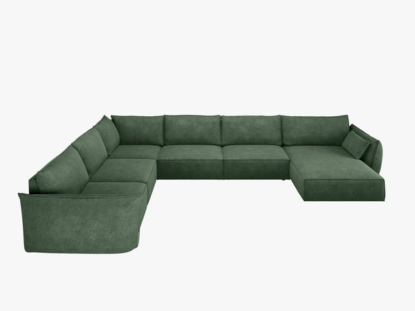Panoramic Corner Sofa with Deep Seating & Modern Comfort W384