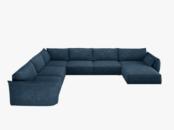 Panoramic Corner Sofa with Deep Seating & Modern Comfort W384