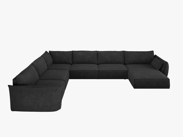 Panoramic Corner Sofa with Deep Seating & Modern Comfort W384
