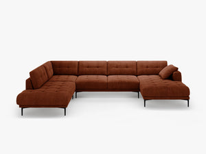 Large Panoramic Corner Sofa – Modern Deep Seating L-Shape Couch W368