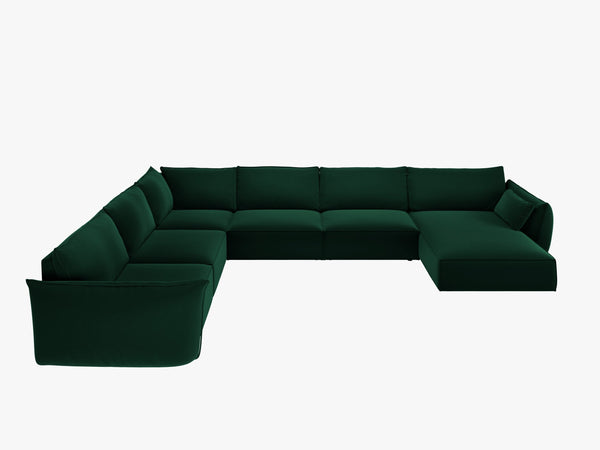 Panoramic Corner Sofa with Deep Seating & Modern Comfort W384